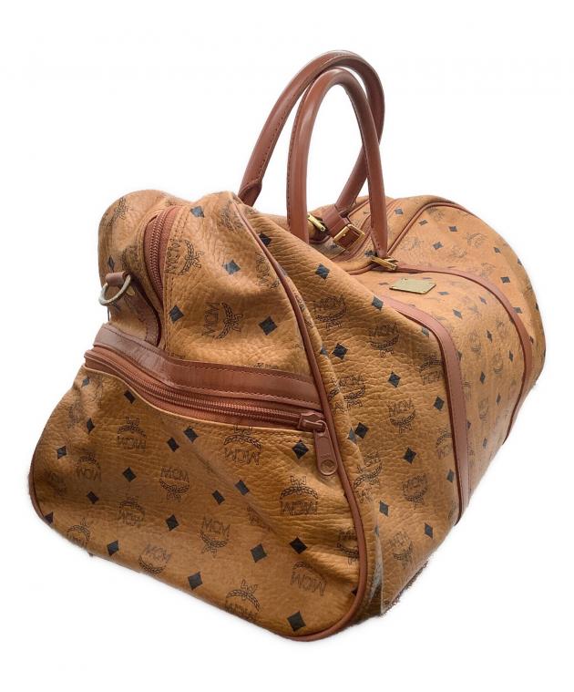 中古・古着通販】MCM (エムシーエム) ボストンバッグ ブラウン