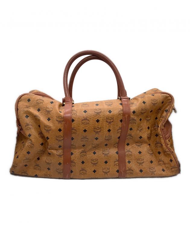 中古・古着通販】MCM (エムシーエム) ボストンバッグ ブラウン