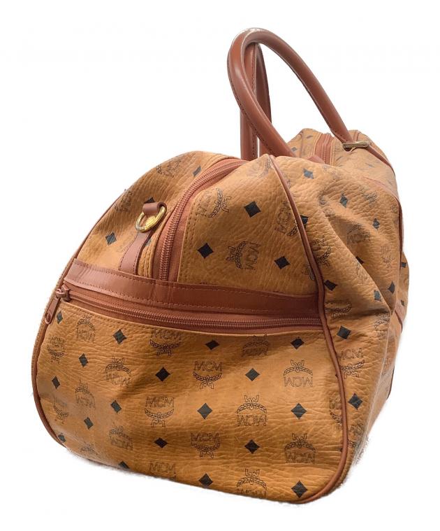 中古・古着通販】MCM (エムシーエム) ボストンバッグ ブラウン