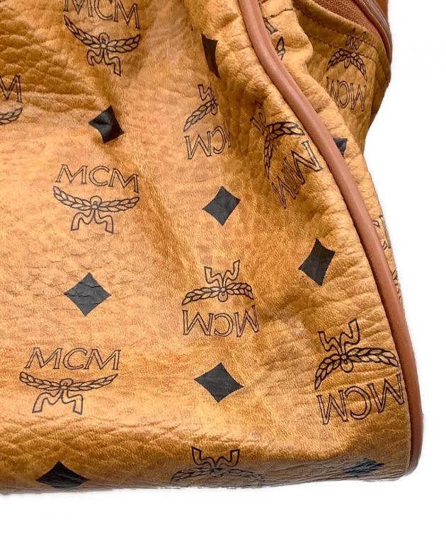 中古・古着通販】MCM (エムシーエム) ボストンバッグ ブラウン