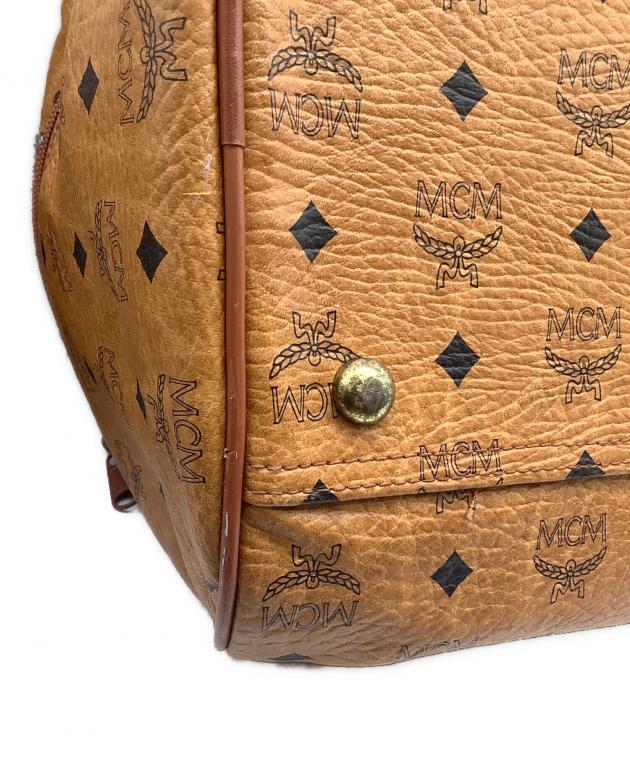 中古・古着通販】MCM (エムシーエム) ボストンバッグ ブラウン