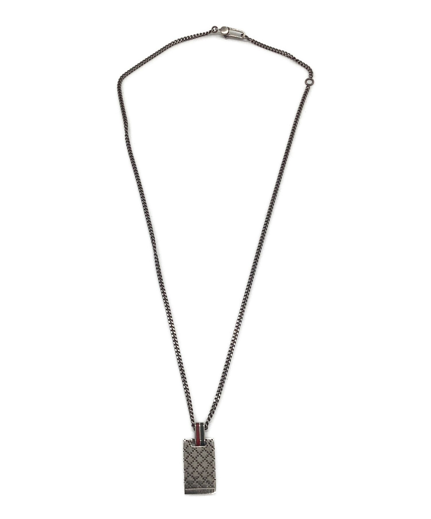 未使用　極美品　グッチ GUCCI ネックレス ディアマンテモチーフ 中古・古着通販】GUCCI (グッチ) ディアマンモチーフネックレス