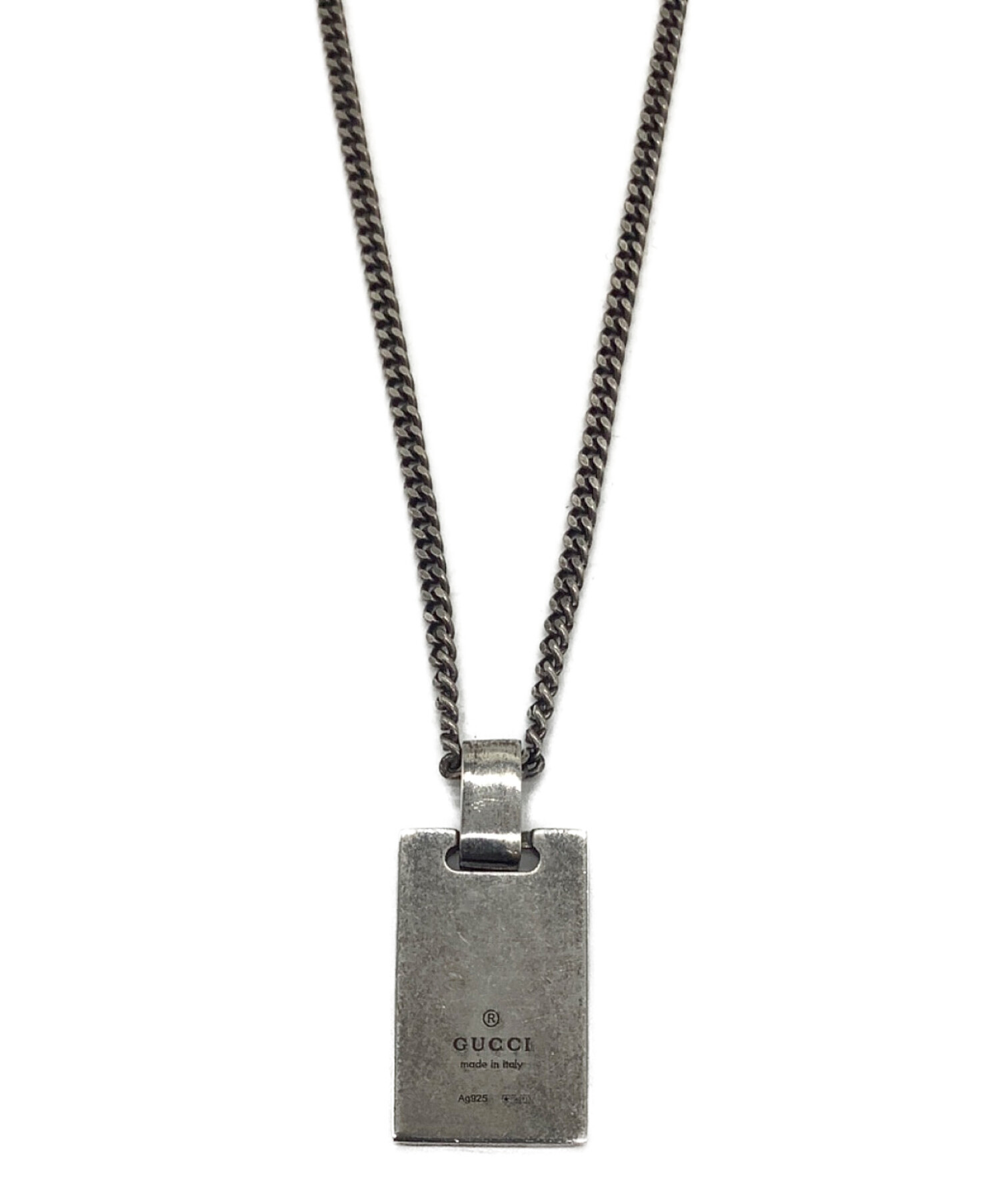 中古・古着通販】GUCCI (グッチ) ディアマンモチーフネックレス