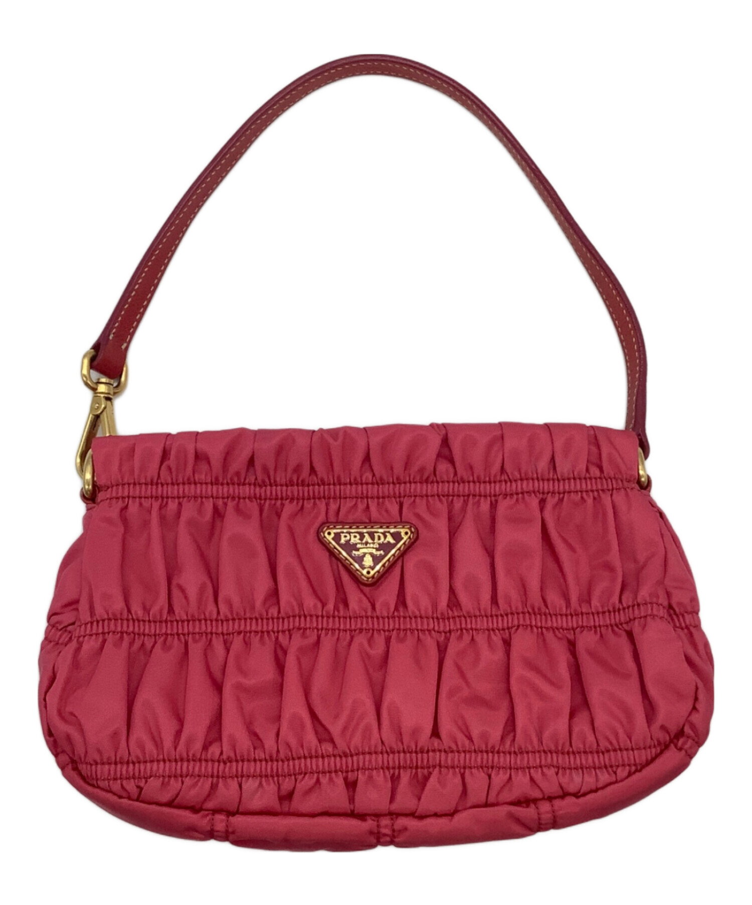 中古・古着通販】PRADA (プラダ) ハンドバッグ ピンク｜ブランド・古着
