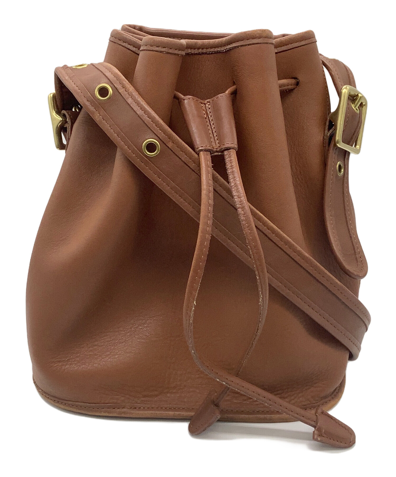 中古・古着通販】COACH (コーチ) ショルダーバッグ ブラウン｜ブランド