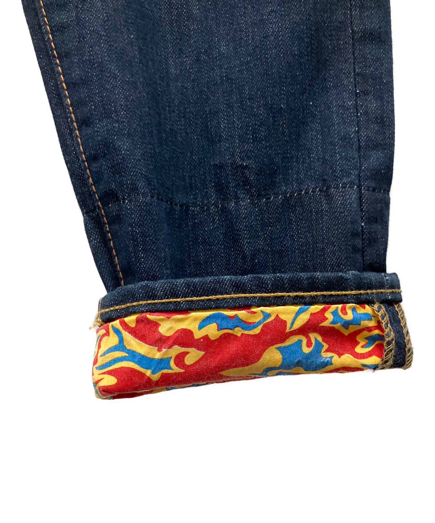 中古・古着通販】EVISU (エヴィス) デニムパンツ インディゴ サイズ:32