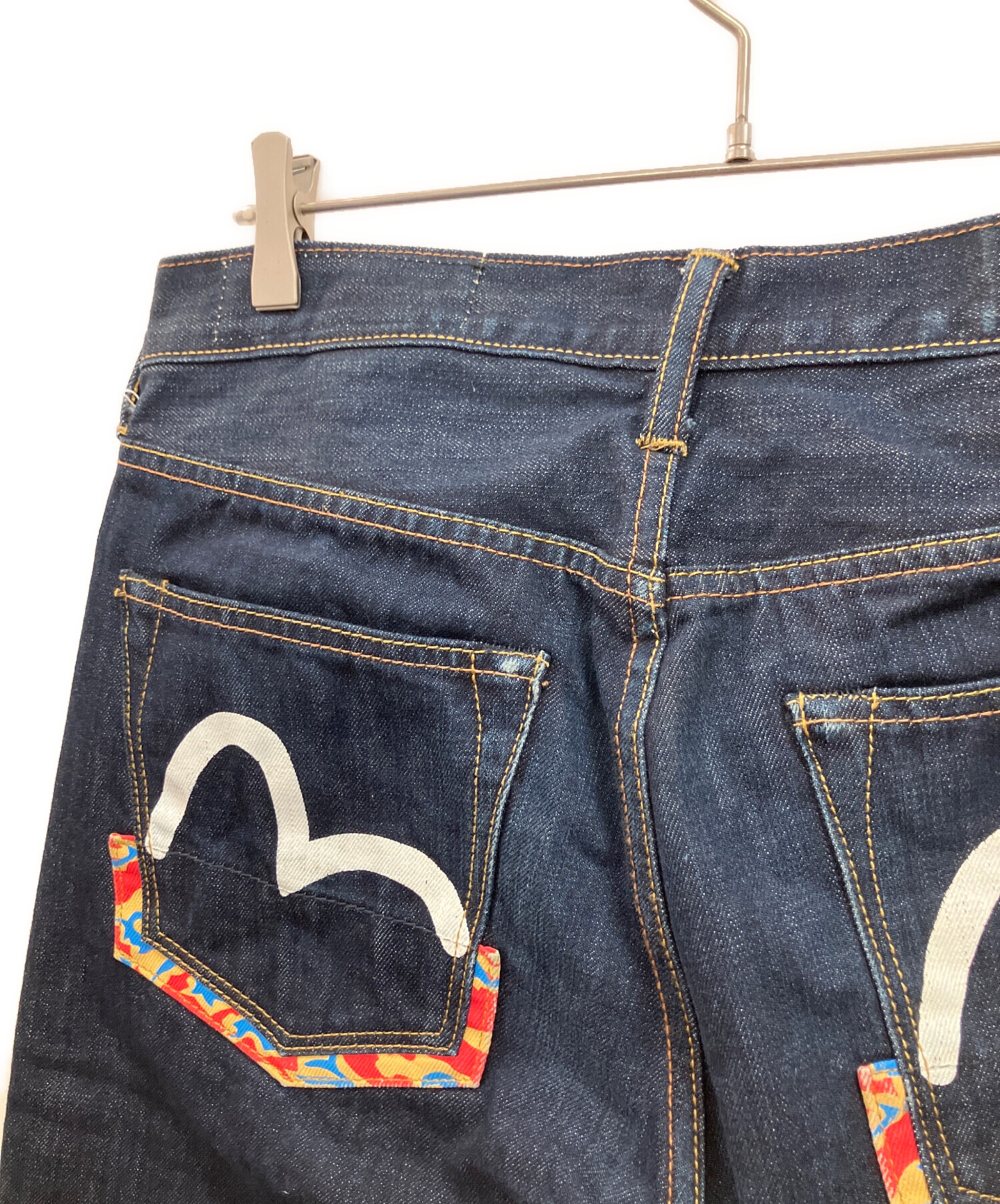 EVIS日本製デニムパンツ 濃いインディゴ　30x32 中古・古着通販】EVISU (エヴィス) デニムパンツ インディゴ サイズ:32