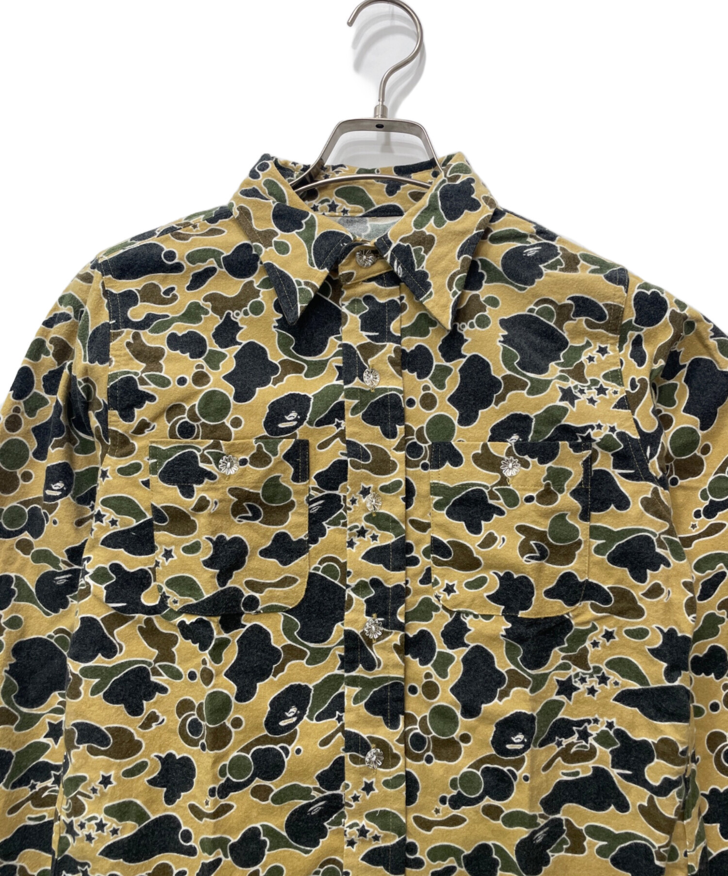 中古・古着通販】A BATHING APE (アベイシングエイプ) 長袖シャツ