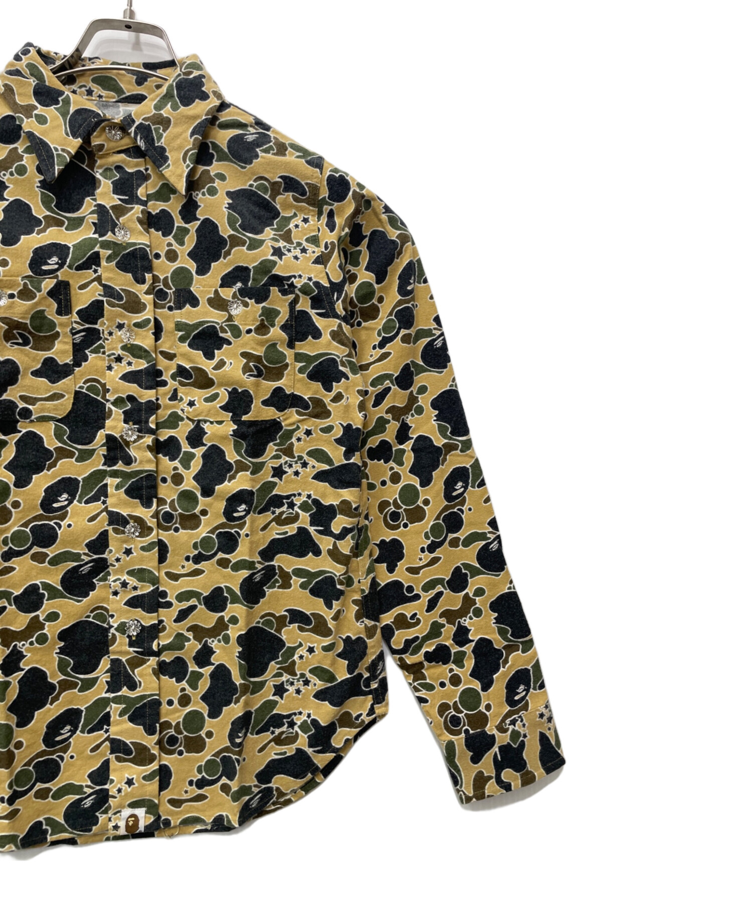 中古・古着通販】A BATHING APE (アベイシングエイプ) 長袖シャツ