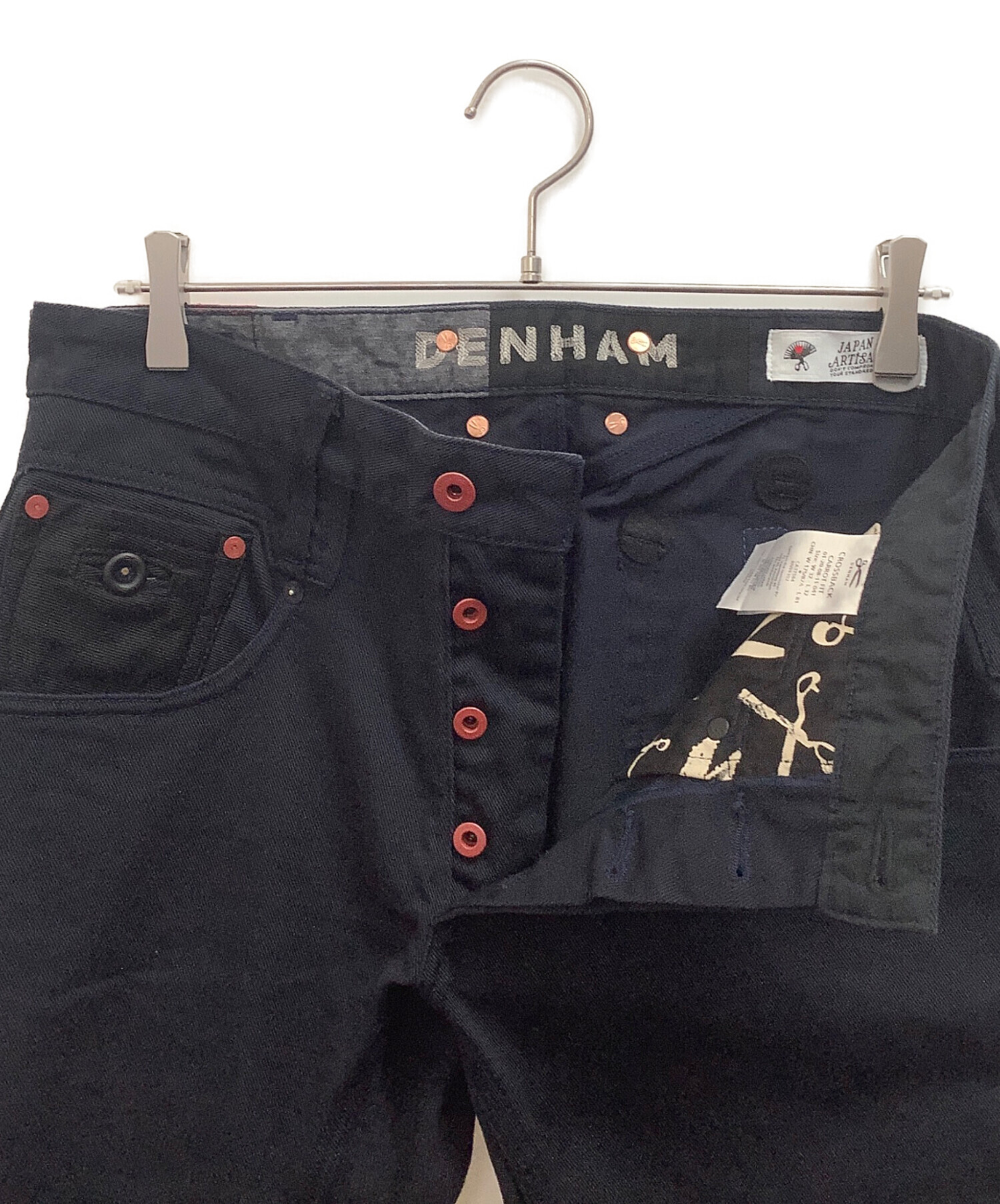 中古・古着通販】Denham (デンハム) デニムパンツ ネイビー サイズ:32 