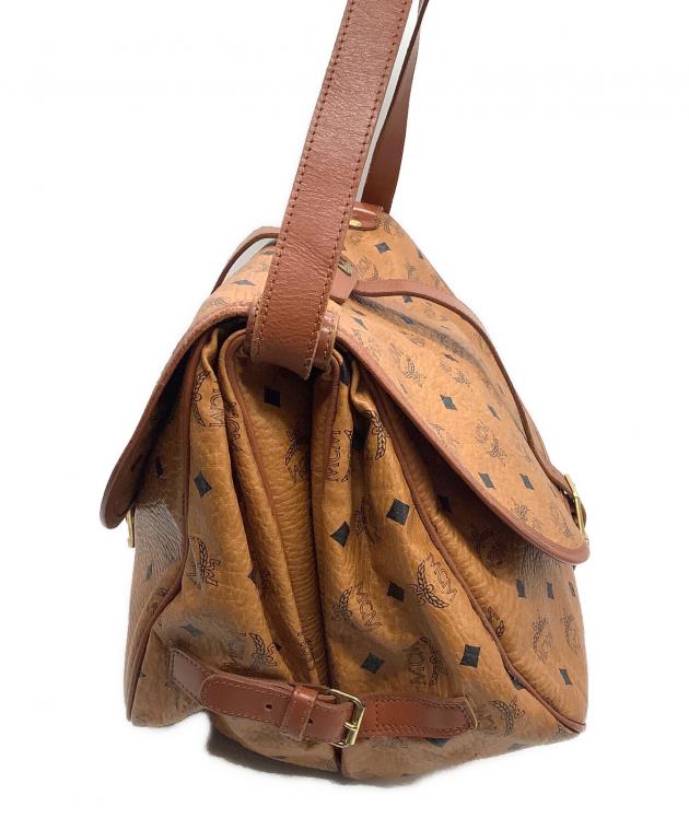 中古・古着通販】MCM (エムシーエム) ショルダーバッグ キャメル