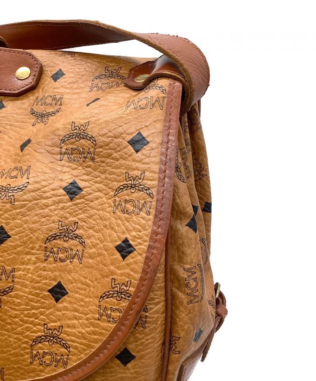 中古・古着通販】MCM (エムシーエム) ショルダーバッグ キャメル