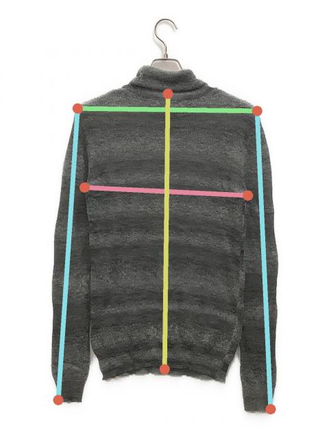 中古・古着通販】RAF SIMONS (ラフシモンズ) ハイネックニット グレー