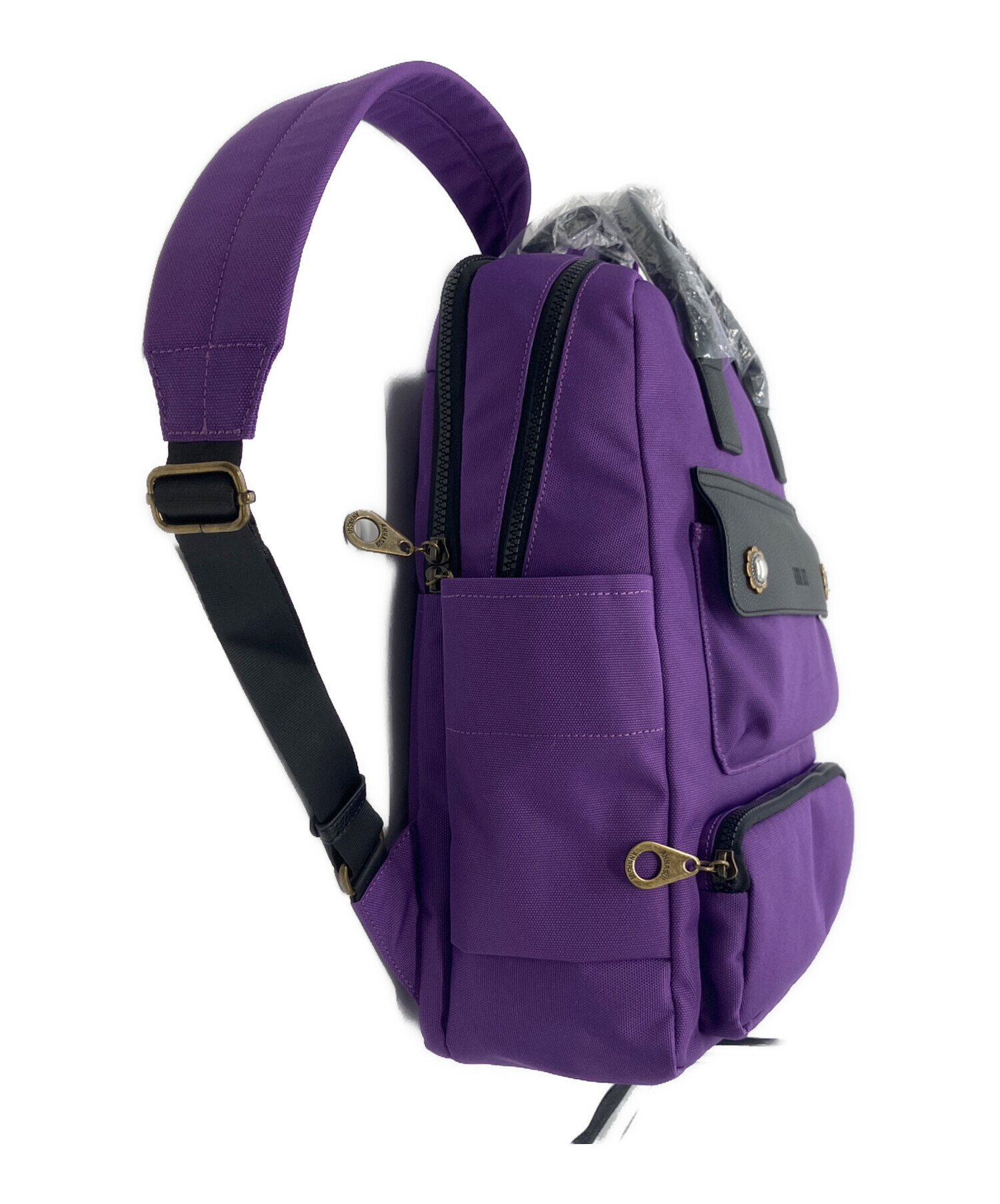 中古・古着通販】ANNA SUI (アナスイ) リュック パープル×ブラック 未