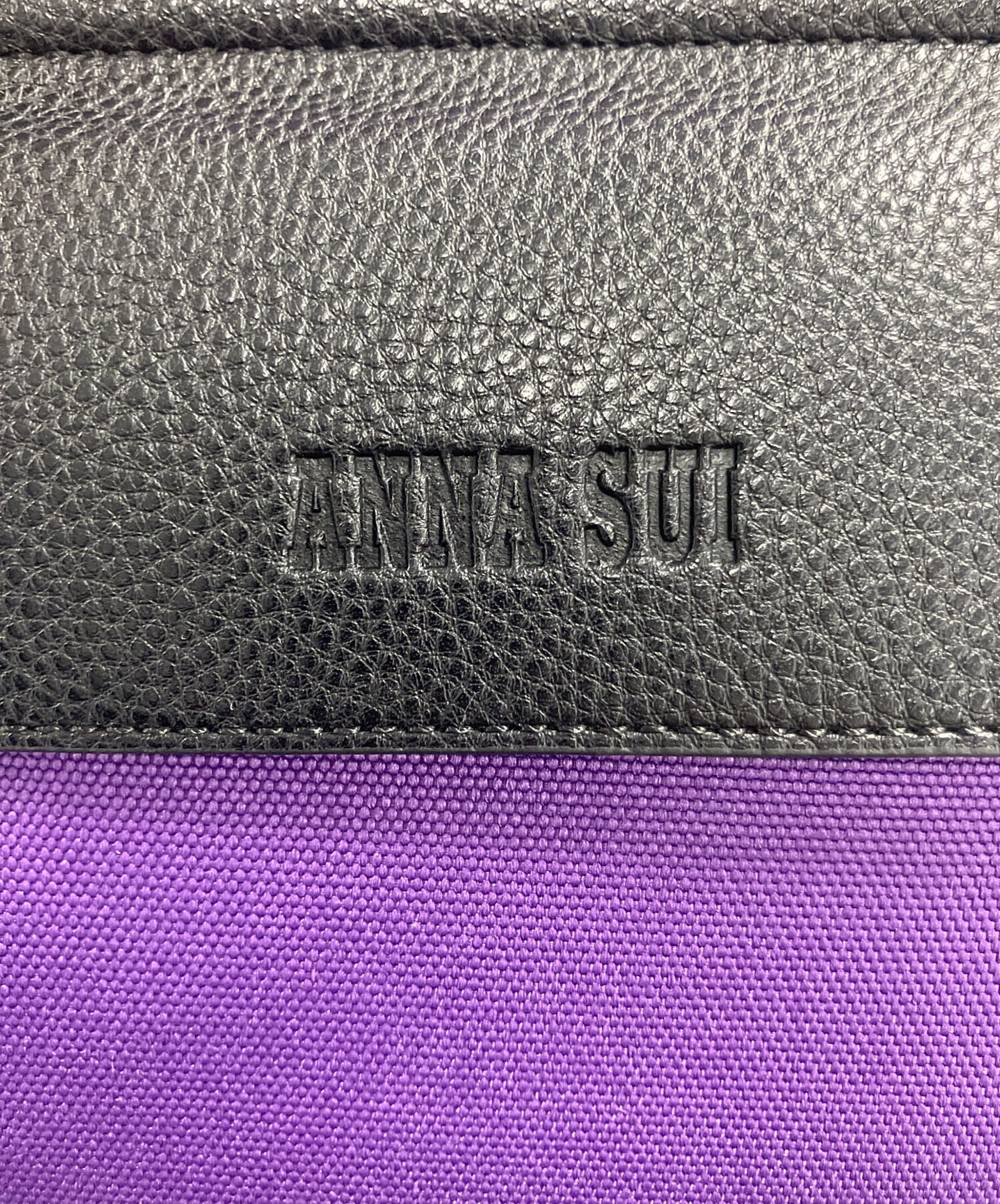 中古・古着通販】ANNA SUI (アナスイ) リュック パープル×ブラック 未