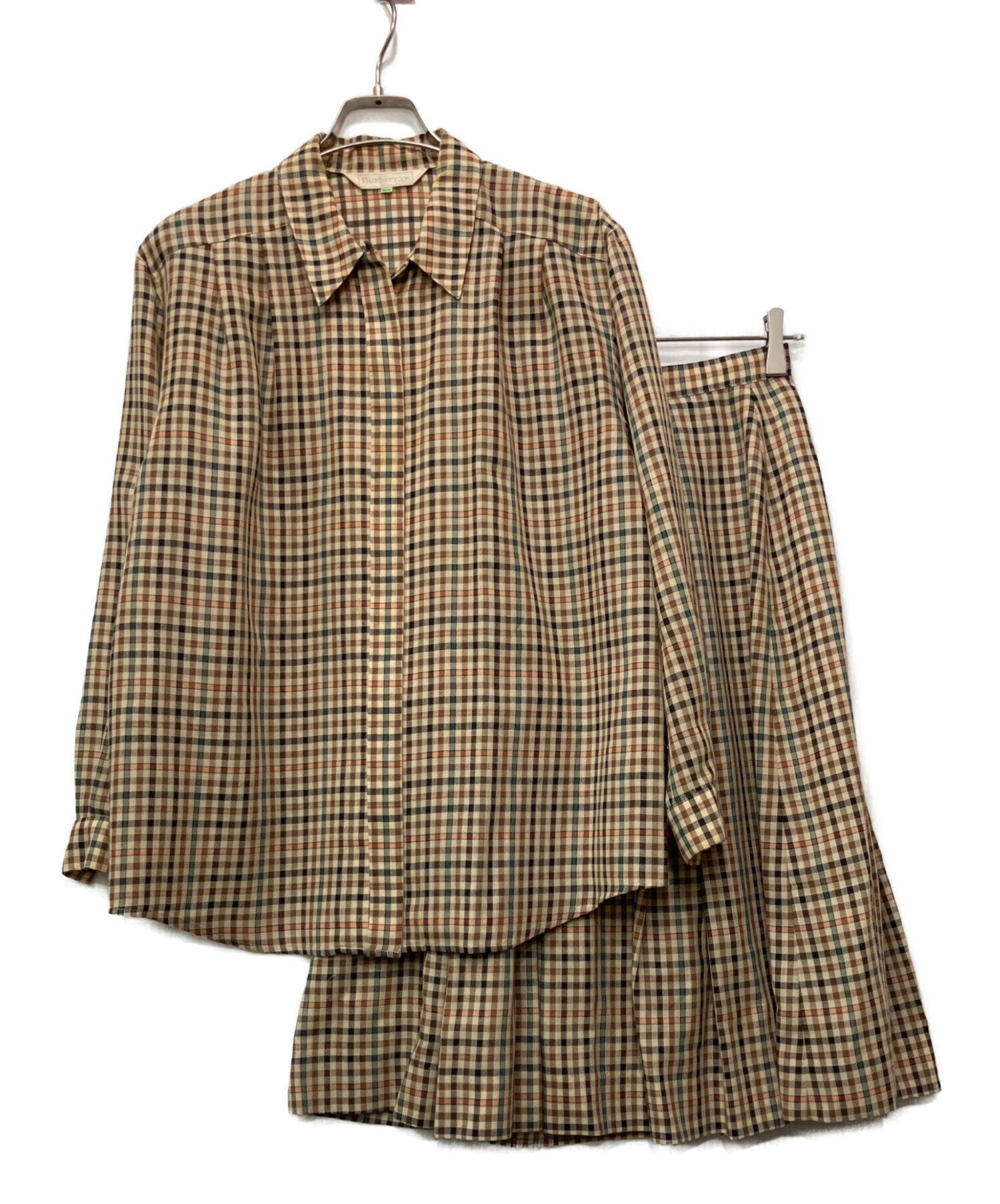 【新品未使用】希少タグ Burberry レディースセットアップ 中古・古着通販】Burberry's (バーバリーズ) セットアップ ベージュ