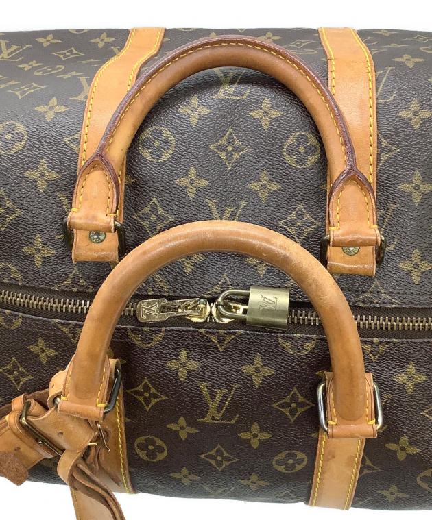 中古・古着通販】LOUIS VUITTON (ルイ ヴィトン) キーポル55 ブラウン