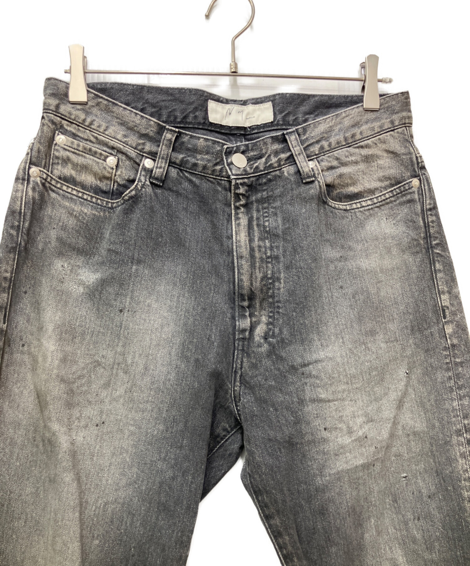 中古・古着通販】ANCELLM (アンセルム) デニムパンツ グレー サイズ:2 