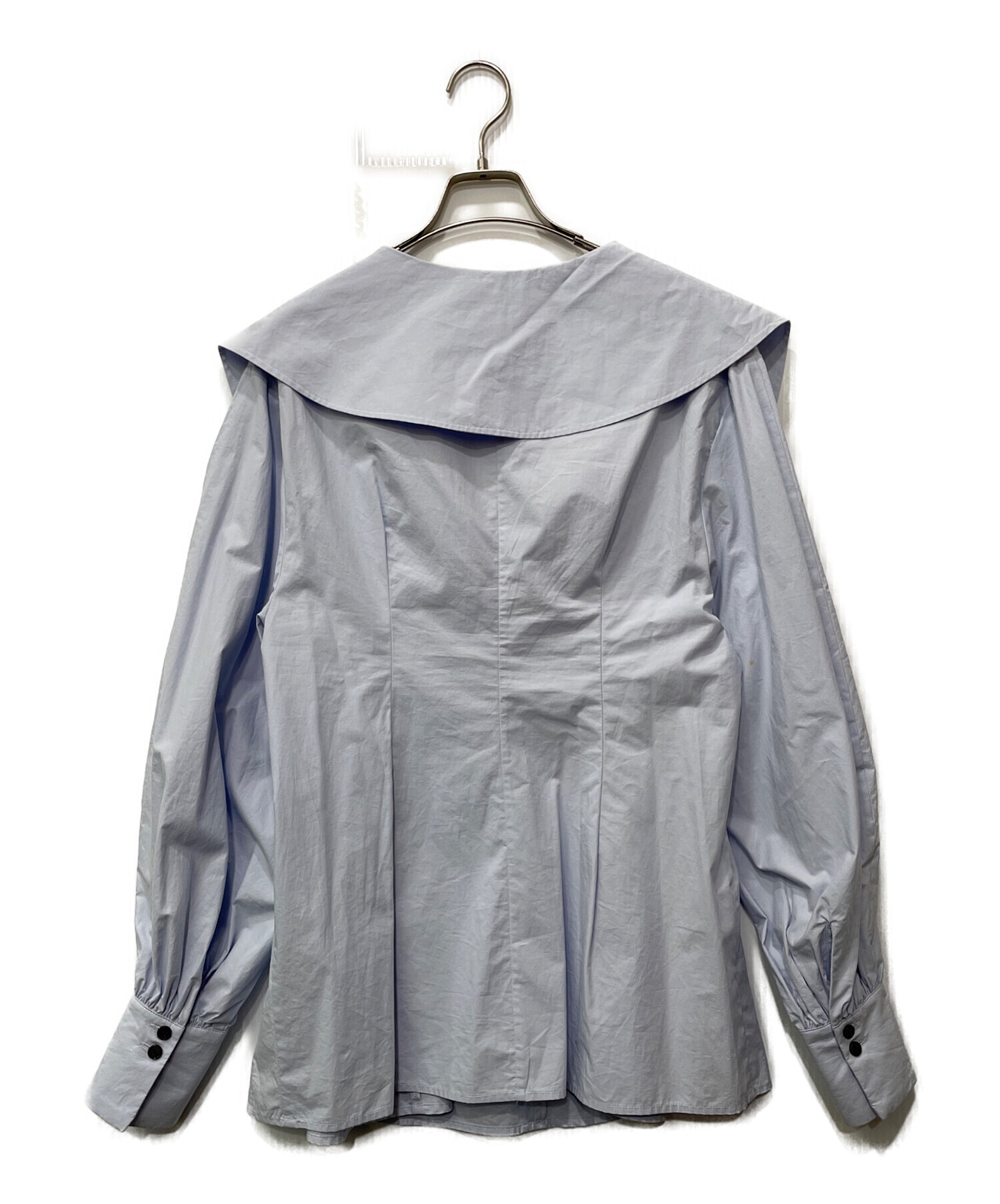 中古・古着通販】CLANE (クラネ) 長袖ブラウス ブルー サイズ:2 