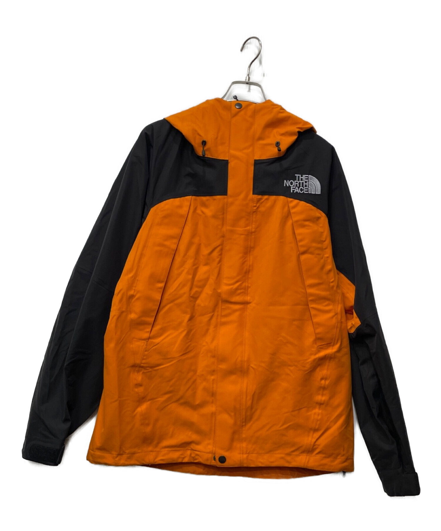 THE NORTH FACE マウンテンパーカー オレンジ/ブラック 中古・古着通販】THE NORTH FACE (ザ ノース フェイス) マウンテン