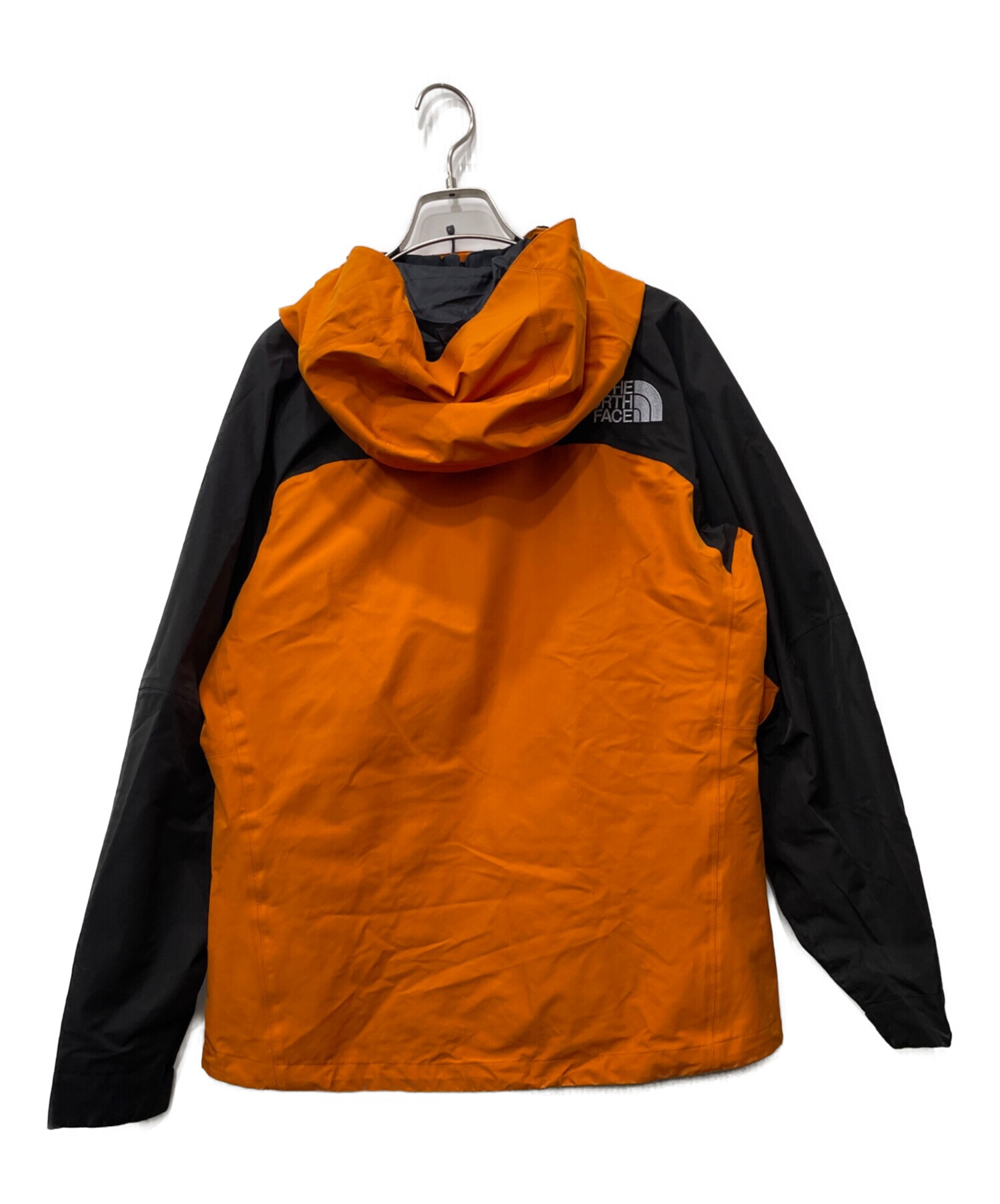 THE NORTH FACE マウンテンパーカー オレンジ/ブラック 中古・古着通販】THE NORTH FACE (ザ ノース フェイス) マウンテン