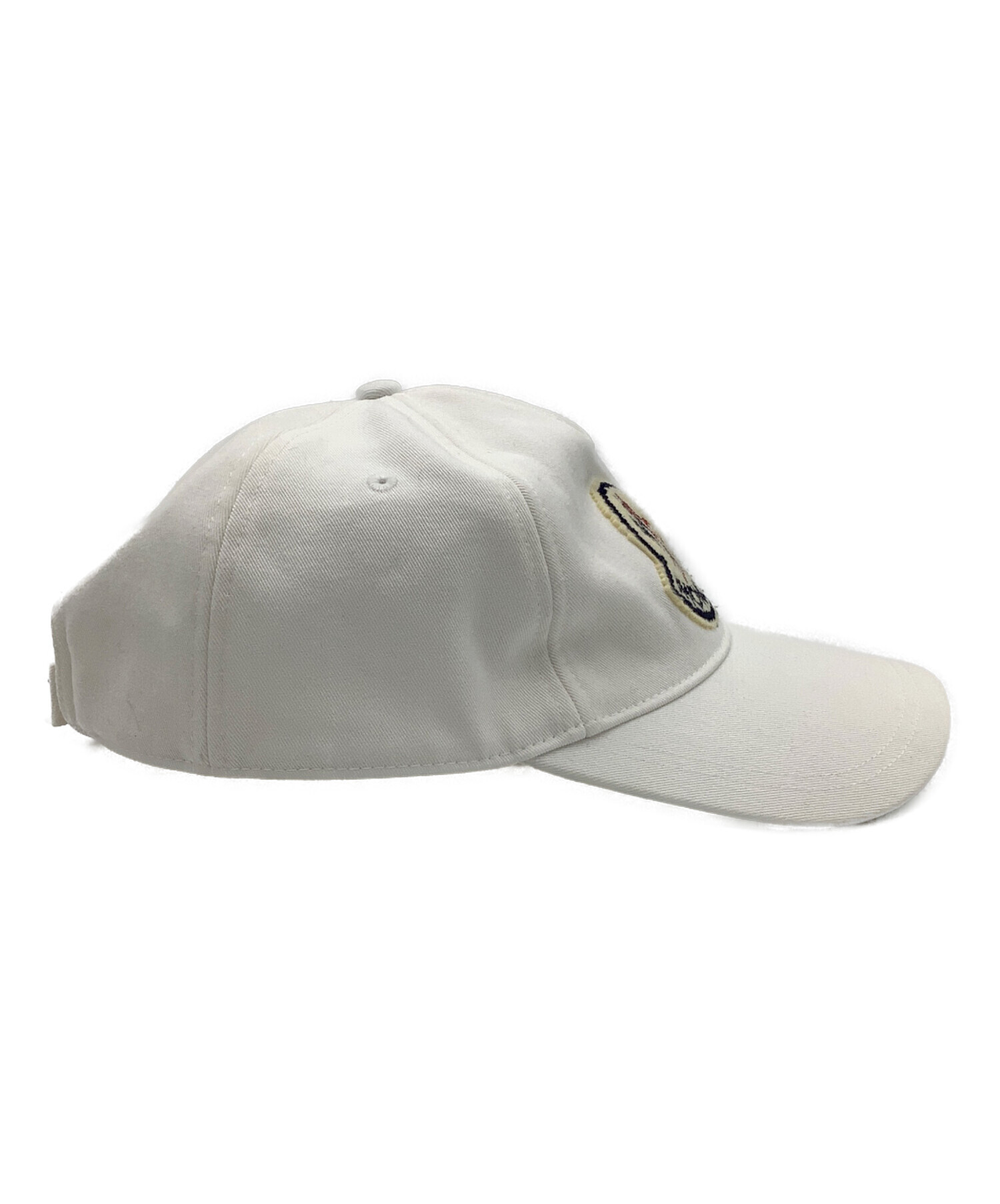 中古・古着通販】MONCLER (モンクレール) BASEBALL キャップ ホワイト