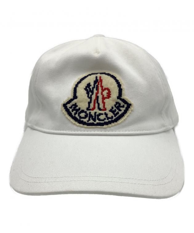 中古・古着通販】MONCLER (モンクレール) BASEBALL キャップ ホワイト
