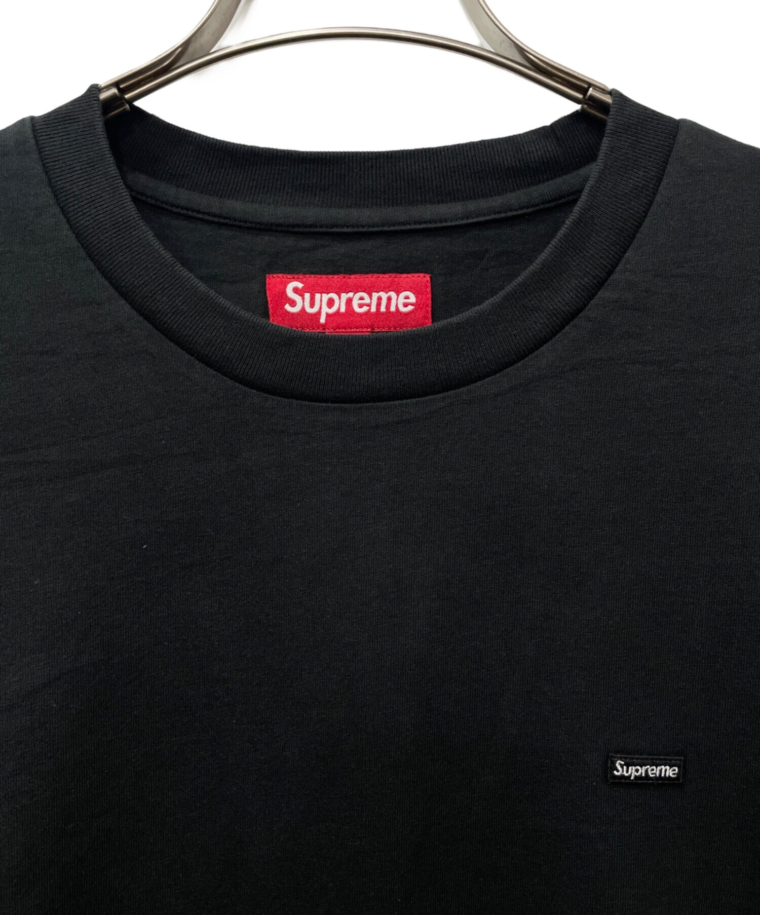 SUPREME ブラック 長袖カットソー 中古・古着通販】Supreme (シュプリーム) 長袖カットソー ブラック