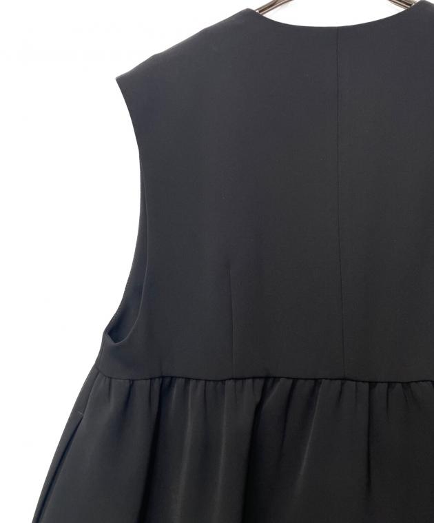 中古・古着通販】chignon (シニヨン) ダブルクロスペプラムベスト