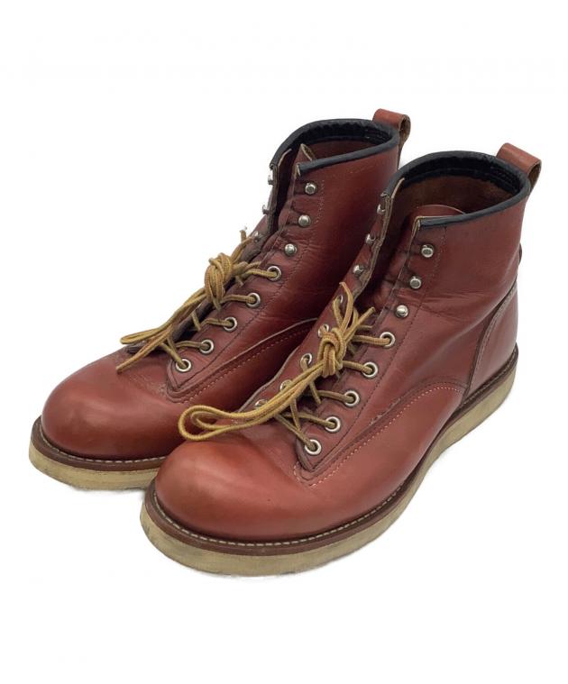 中古・古着通販】RED WING (レッドウィング) ブーツ ブラウン サイズ