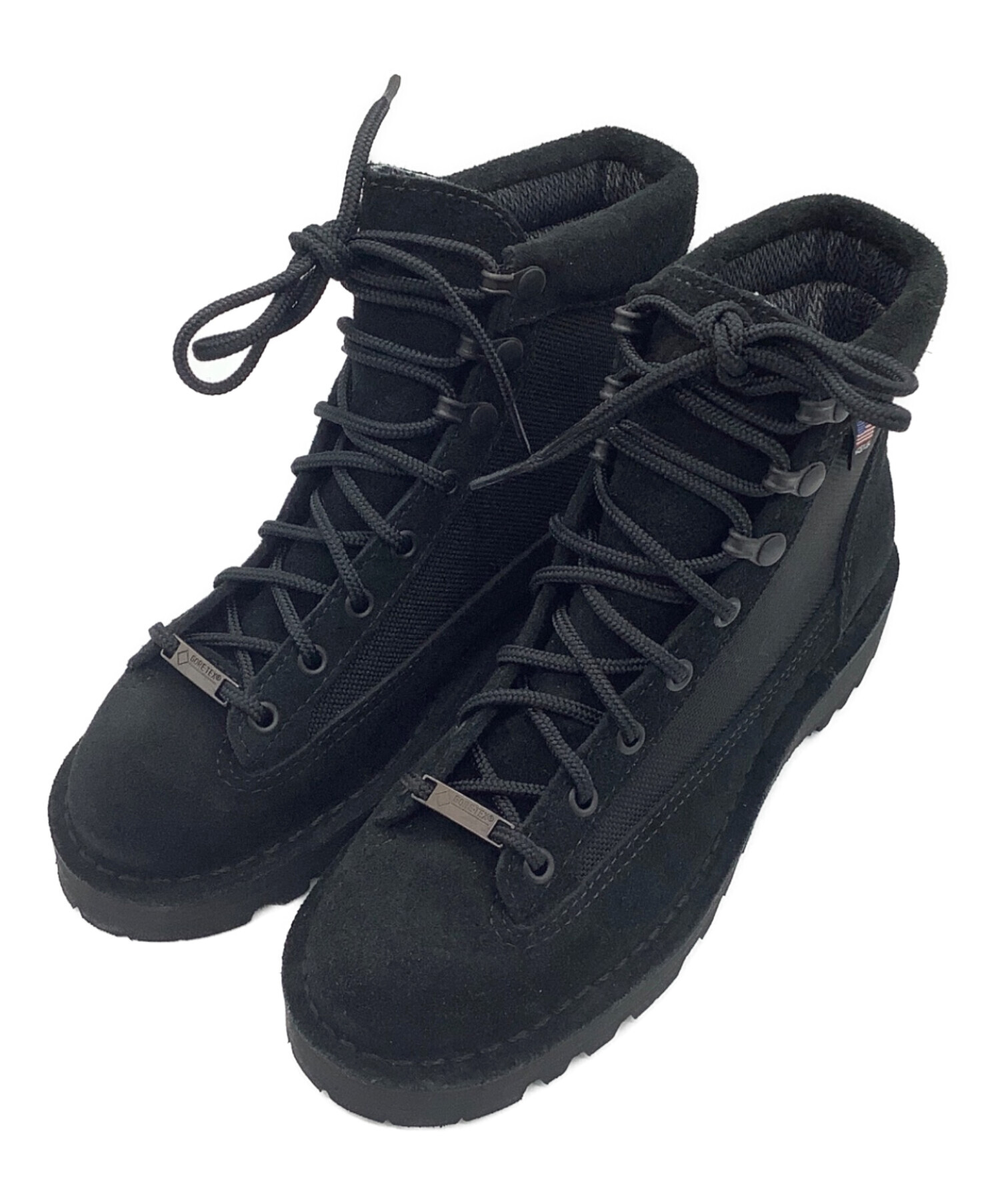 美品 ダナーライト US7 1/2 黒　made in USA 中古・古着通販】Danner (ダナー) ダナーライト ブラック サイズ:US7