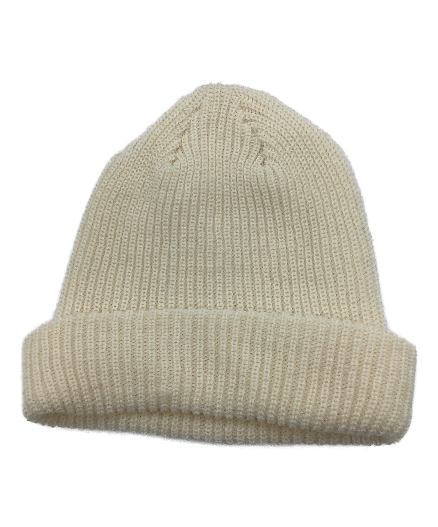 即完売　Supreme ホワイト ニット帽　カシミヤ　シュプリーム 中古・古着通販】Supreme (シュプリーム) Oval Patch Beanie ホワイト