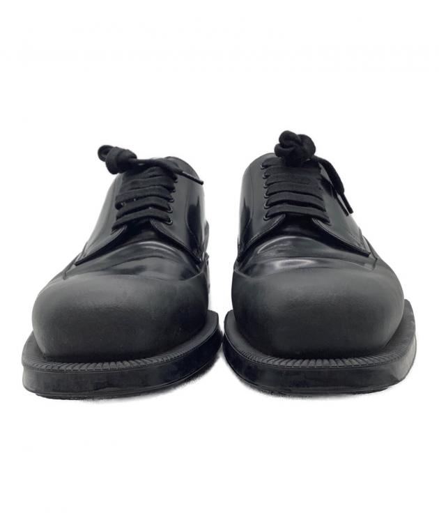 中古・古着通販】PRADA (プラダ) ブラッシュドレザー ダービーシューズ