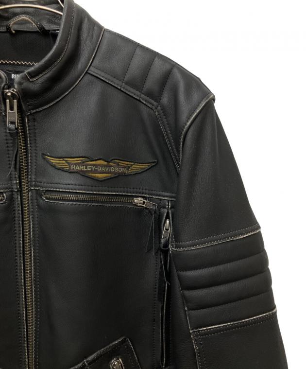 A*6様 HARLEY DAVIDSON シングルライダース M 中古・古着通販】HARLEY-DAVIDSON (ハーレーダビッドソン) シングル