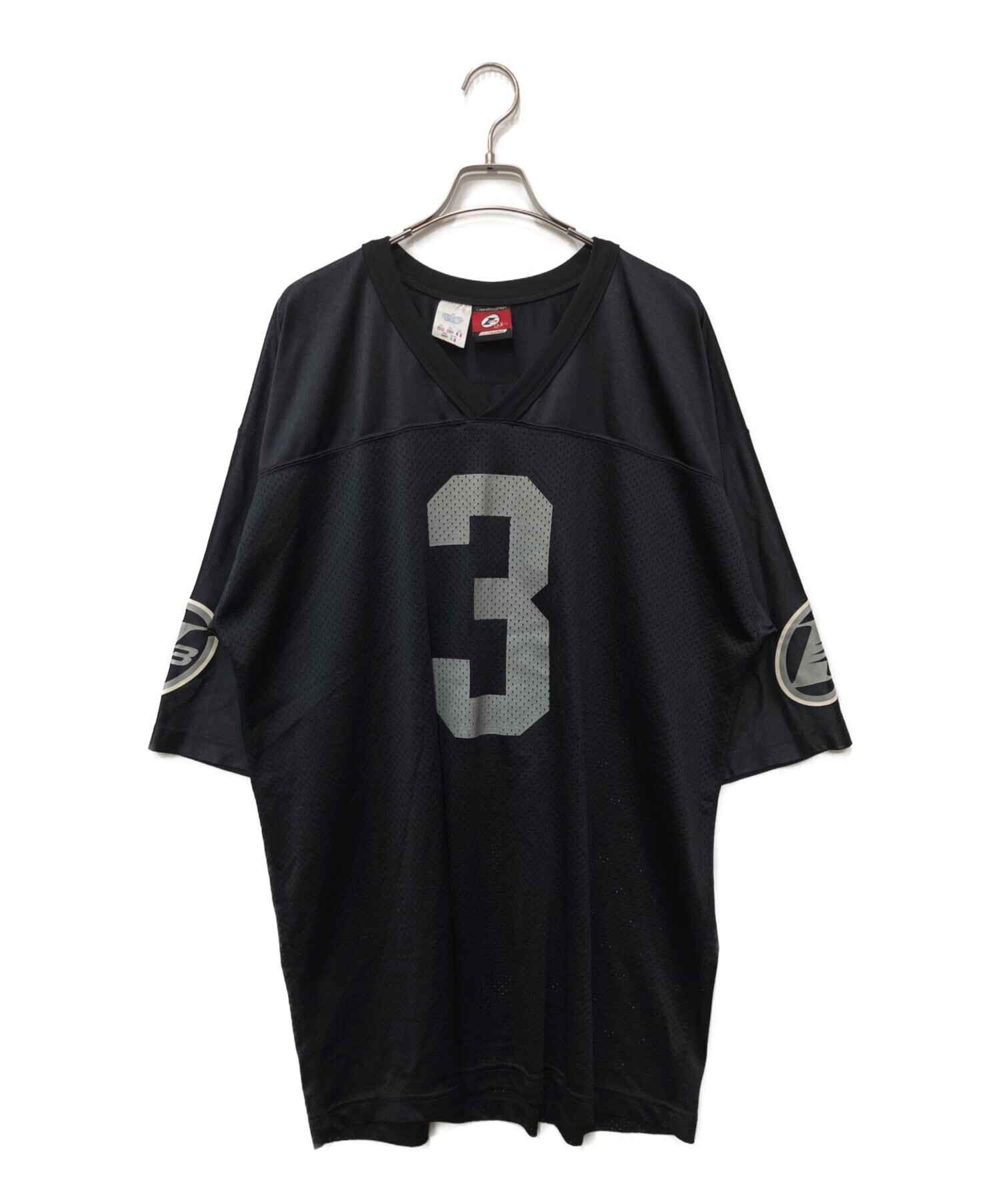 中古・古着通販】REEBOK (リーボック) ゲームシャツ ブラック サイズ