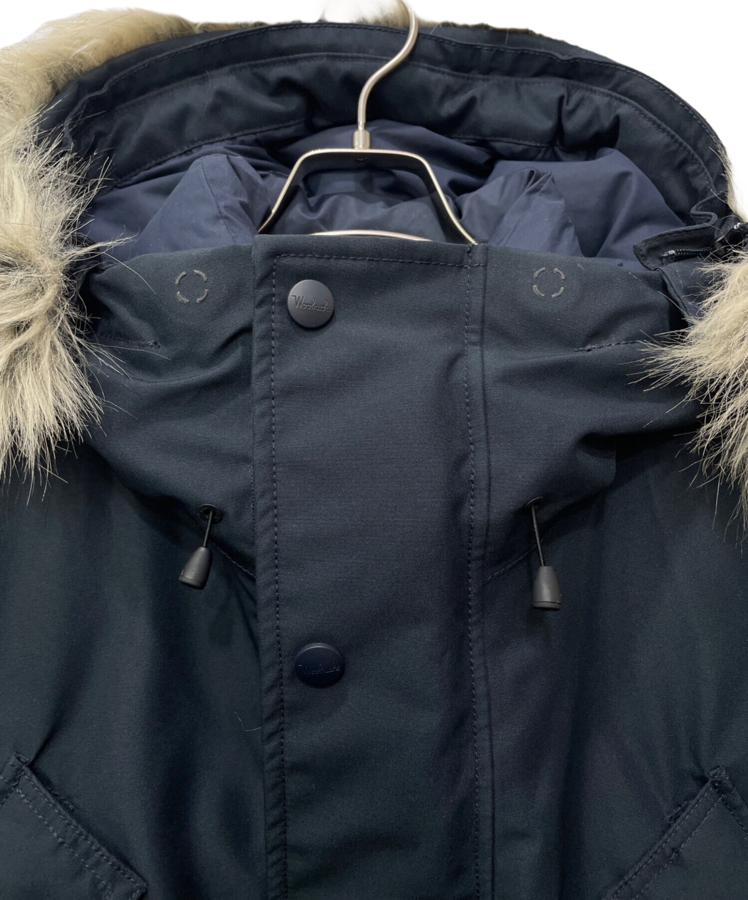 中古・古着通販】WOOLRICH (ウールリッチ) ダウンジャケット ネイビー