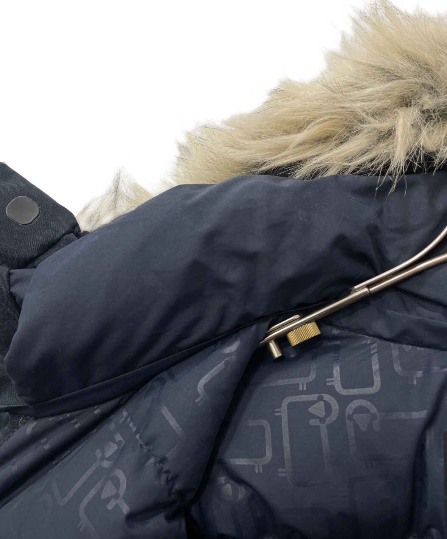 中古・古着通販】WOOLRICH (ウールリッチ) ダウンジャケット ネイビー