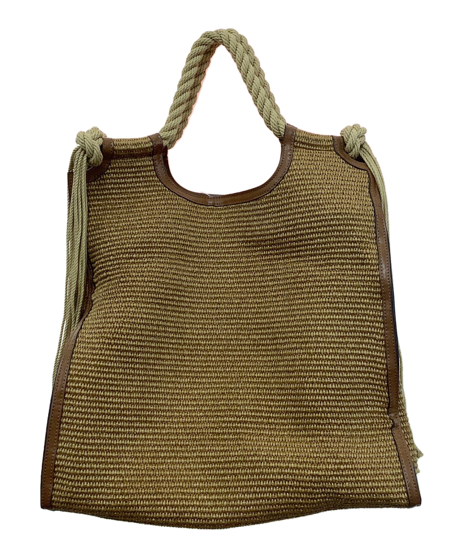 MARNI マルセル ラフィアトートバッグ 中古・古着通販】MARNI (マルニ) MARCEL ラフィアハンドバッグ