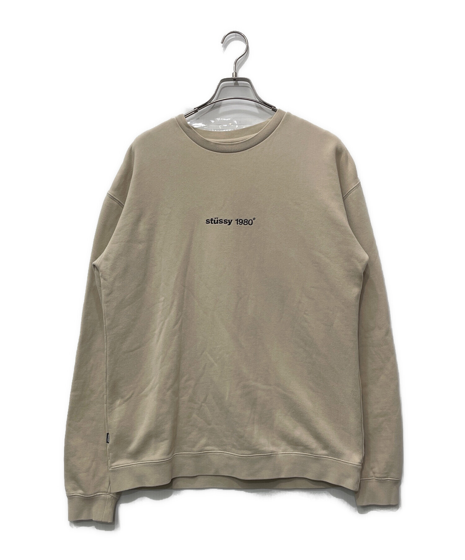 中古・古着通販】stussy (ステューシー) スウェット ベージュ サイズ:M