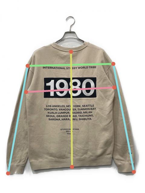 中古・古着通販】stussy (ステューシー) スウェット ベージュ サイズ:M