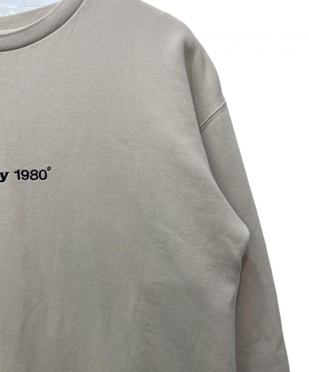 Text テキスト スウェット S ベージュ 【古着】【中古】【送料無料】 中古・古着通販】stussy (ステューシー) スウェット ベージュ サイズ:M