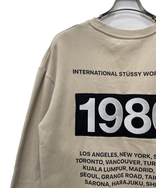 中古・古着通販】stussy (ステューシー) スウェット ベージュ サイズ:M