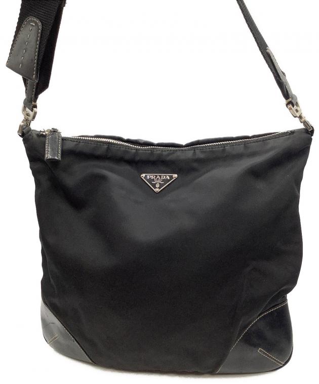 中古・古着通販】PRADA (プラダ) ショルダーバッグ ブラック｜ブランド