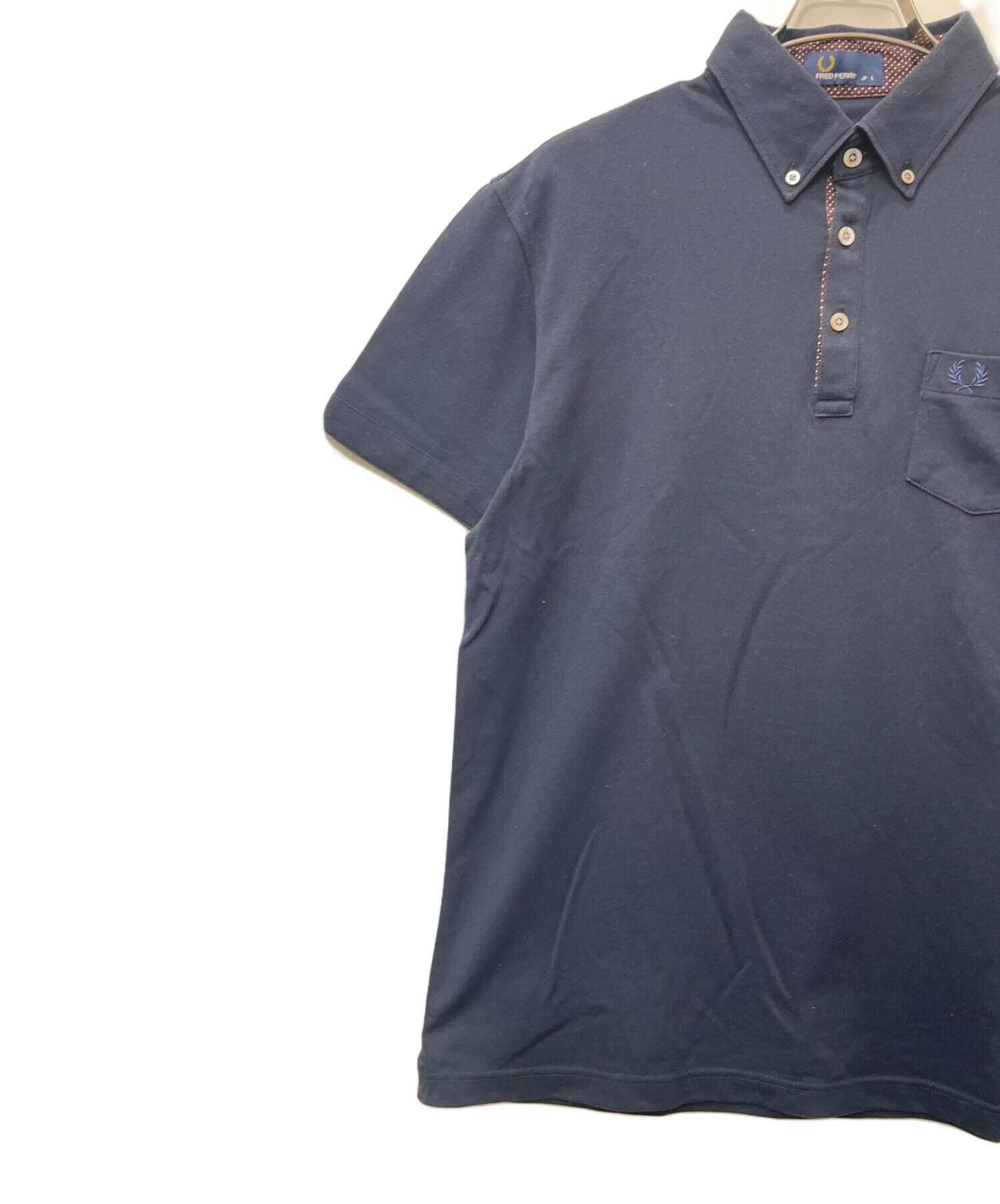 中古・古着通販】FRED PERRY (フレッドペリー) ポロシャツ ネイビー