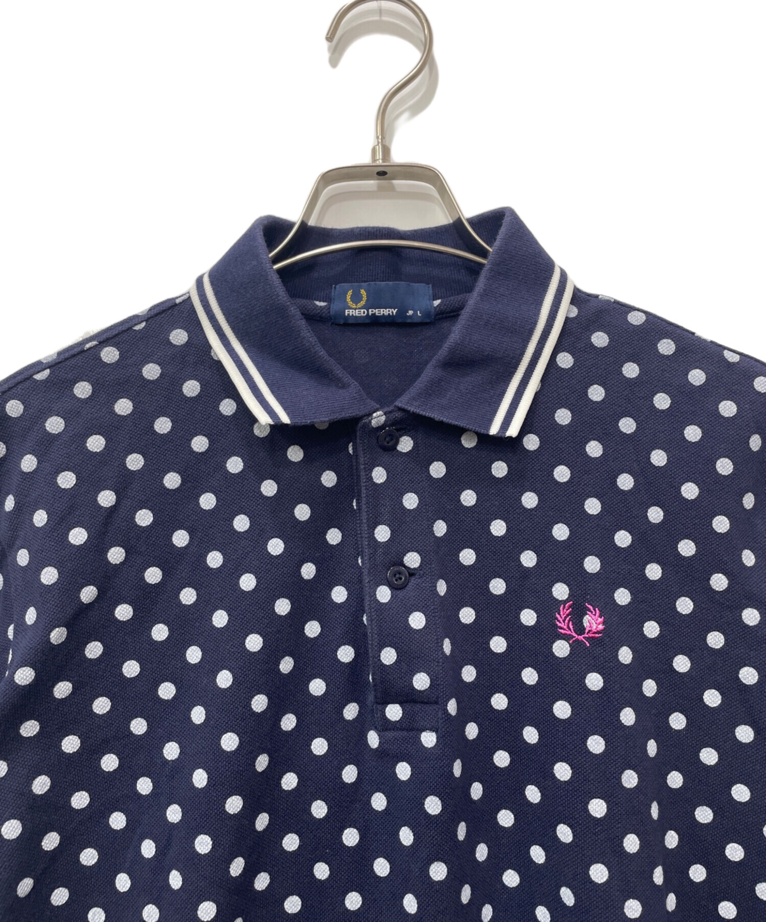 【新品未使用】フレッドペリーポロシャツ　ネイビーLサイズ 中古・古着通販】FRED PERRY (フレッドペリー) ポロシャツ ネイビー