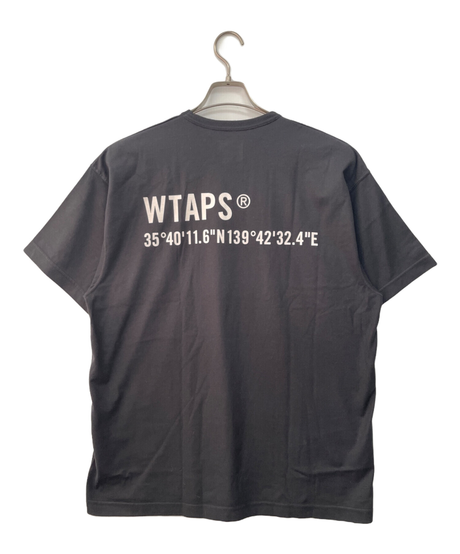 中古・古着通販】WTAPS (ダブルタップス) Tシャツ ブラック サイズ:X03