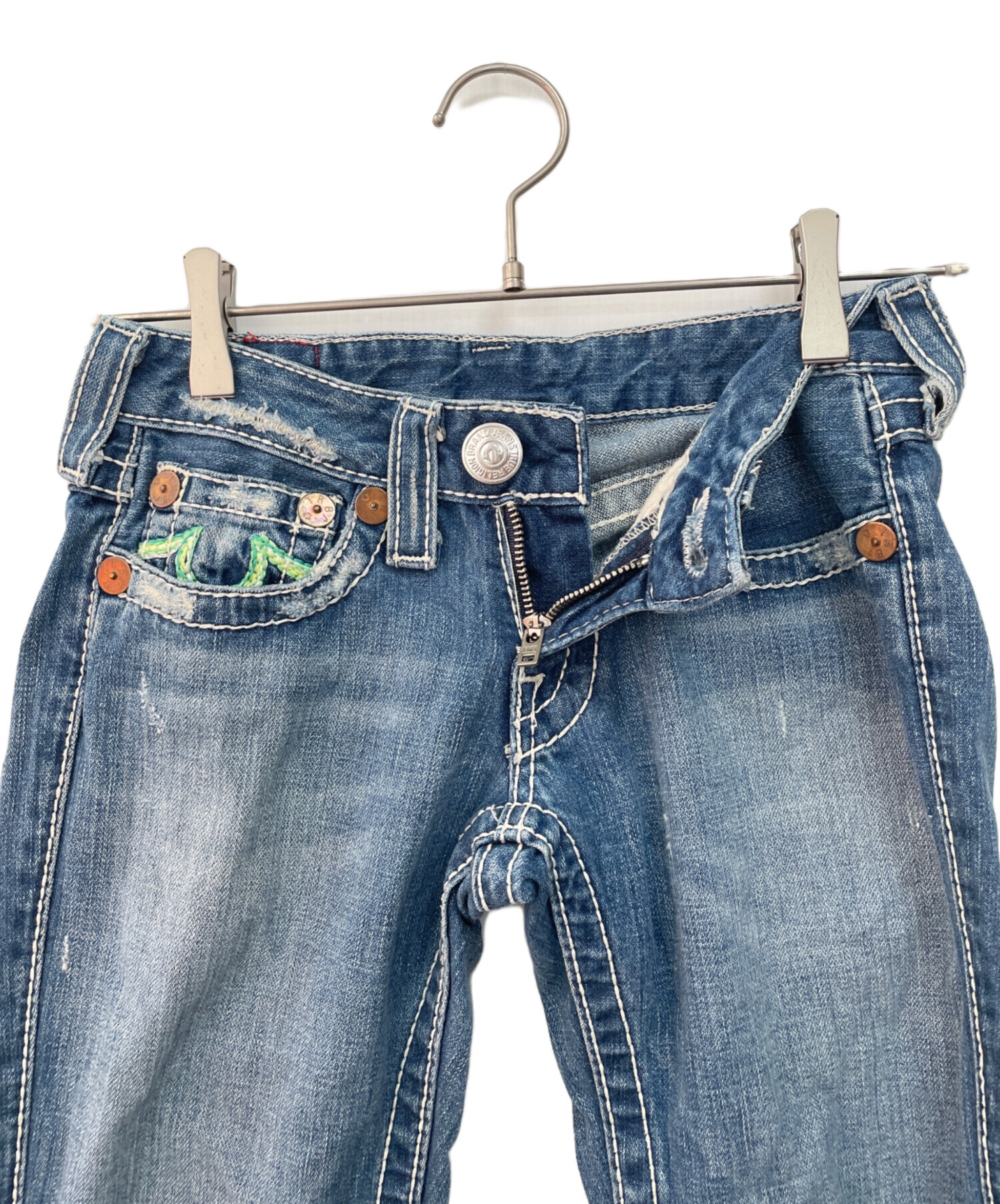 中古・古着通販】TRUE RELIGION (トゥルー レリジョン) フレアデニム