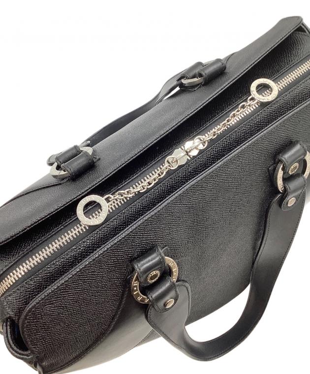 中古・古着通販】BVLGARI (ブルガリ) ミニボストンバッグ ブラック