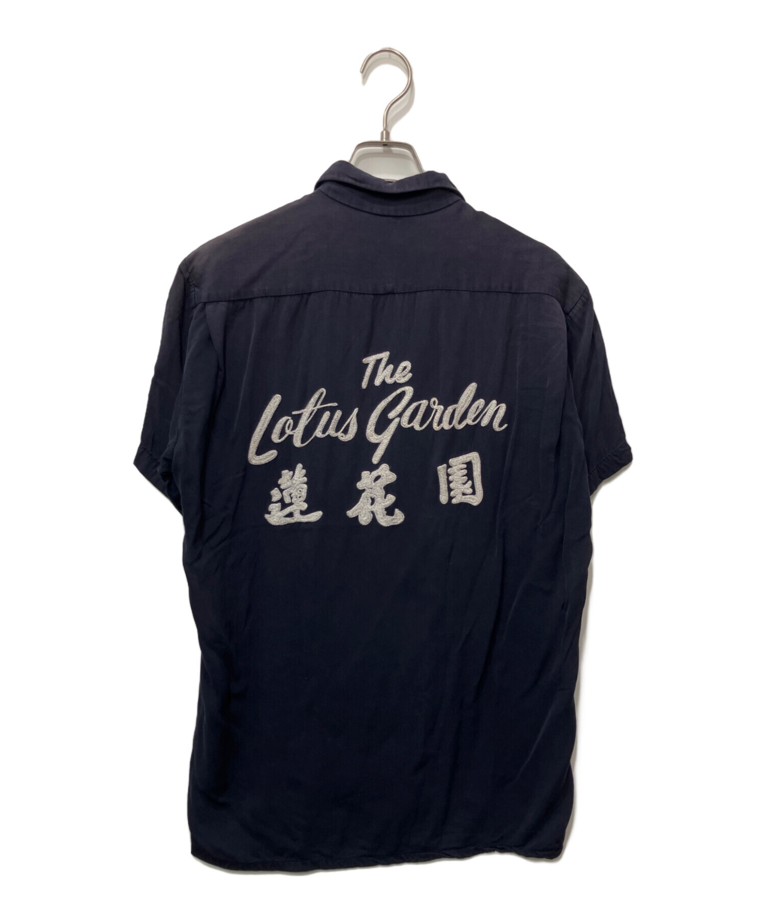 中古・古着通販】AIR FLO (エアフロ) ボーリングシャツ ネイビー