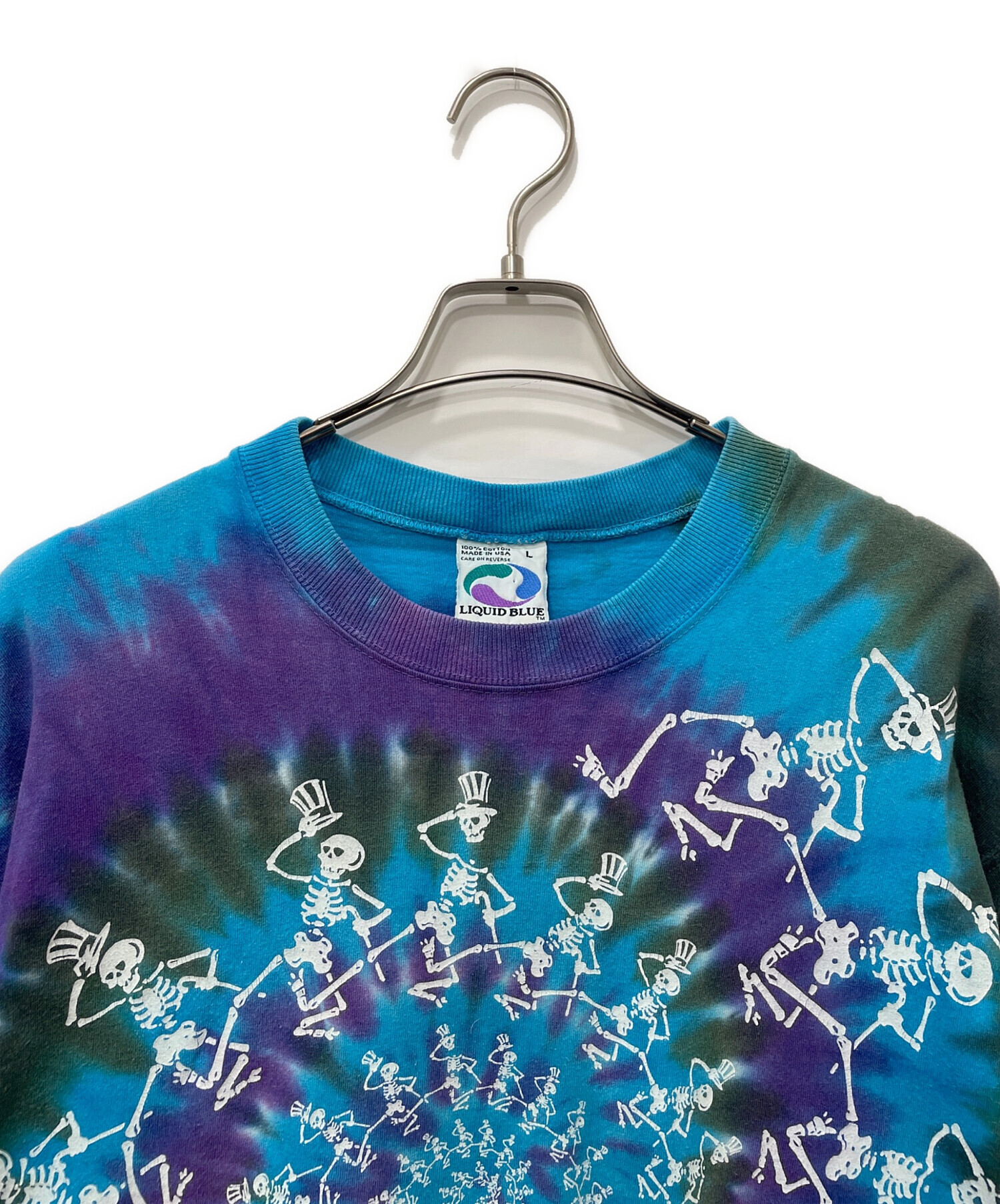 中古・古着通販】LIQUID BLUE (リキッドブルー) 半袖Tシャツ GRATEFUL